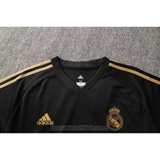 Chandal del Real Madrid Manga Corta 2019-2020 Negro